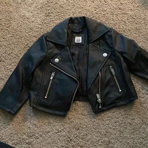 Baby gap leather jacket